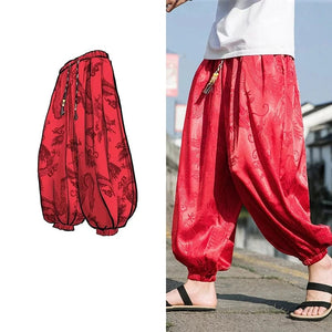 "kaku" baggy harem pants