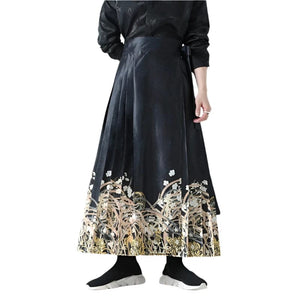 "shaojiu" horse face skirt