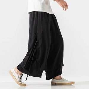 Wide bushido Kogarashi pants