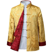 Load image into Gallery viewer, 2 sided ancient design Tang Dynasty jacket