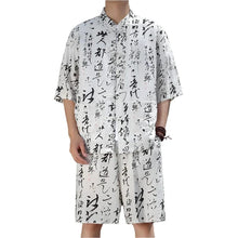 Load image into Gallery viewer, Short sleeve Tang shirt + shorts set