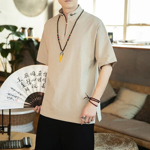 "xinluo" Tang shirt