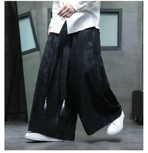 "Reiji" wide harem pants