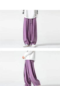 Tenjin drawstring harem pants