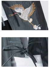 Load image into Gallery viewer, Stork design kimono shirt
