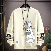 Load image into Gallery viewer, Anime style animal sweatshirt