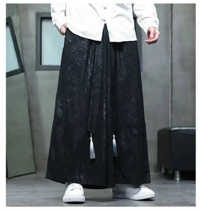 "Reiji" wide harem pants