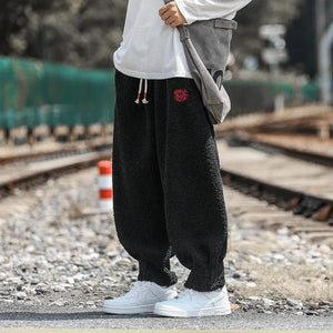 "Chiko" fleece harem pants