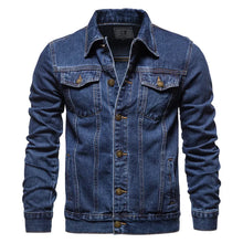 Load image into Gallery viewer, Basic and simple shabu denim jean jacket