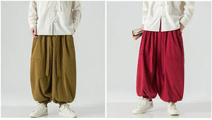 Wide bushido wabi sabi pants