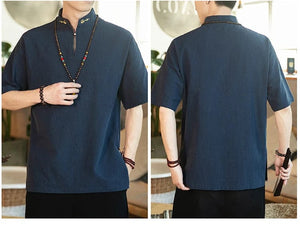 "xinluo" Tang shirt