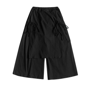 "zentei" layered bushido pants