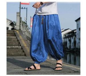 "kaku" baggy harem pants