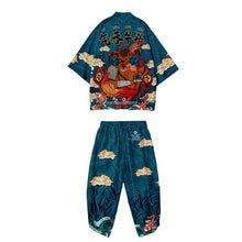 Load image into Gallery viewer, Ukiyo kimono set top + bottoms