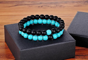 Double layer Buddha bracelet