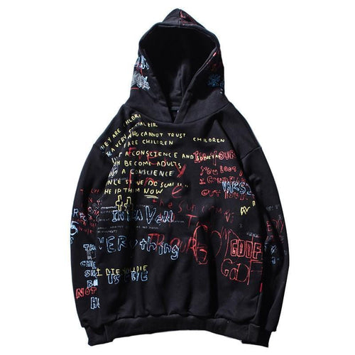 Shibuya graffiti hoodie