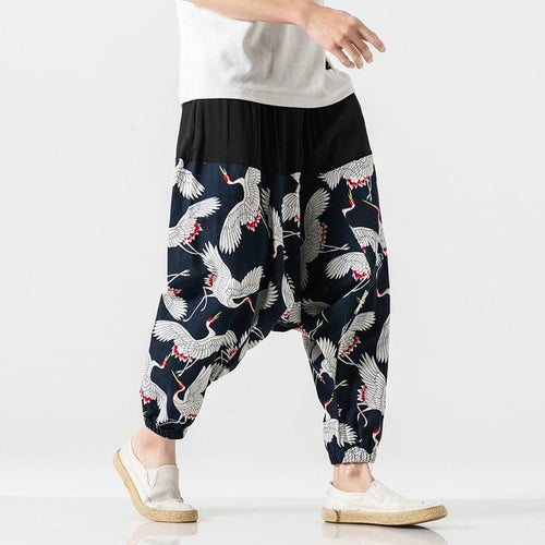 Eastern artistic harem pants